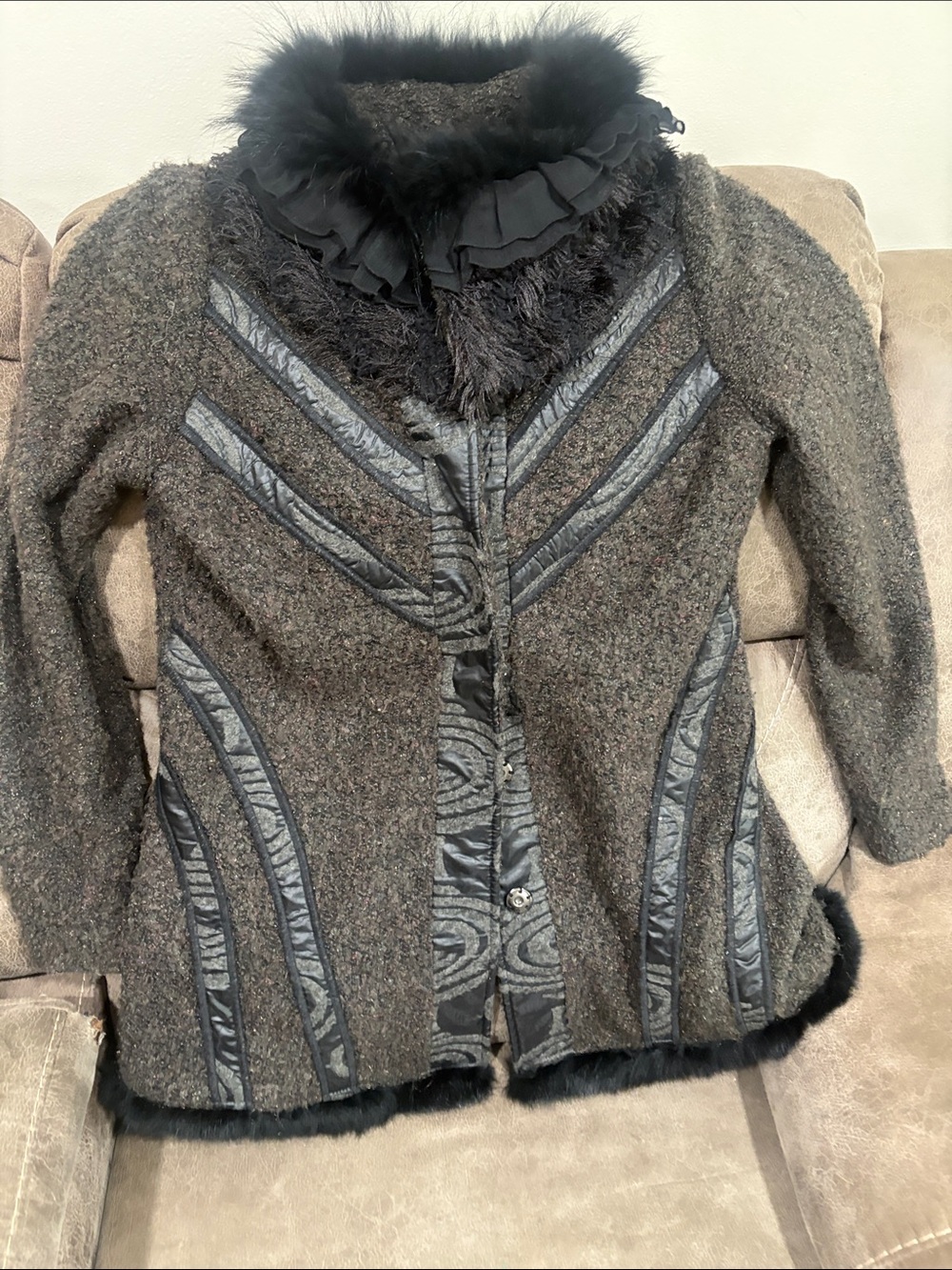 fur fox j jacket